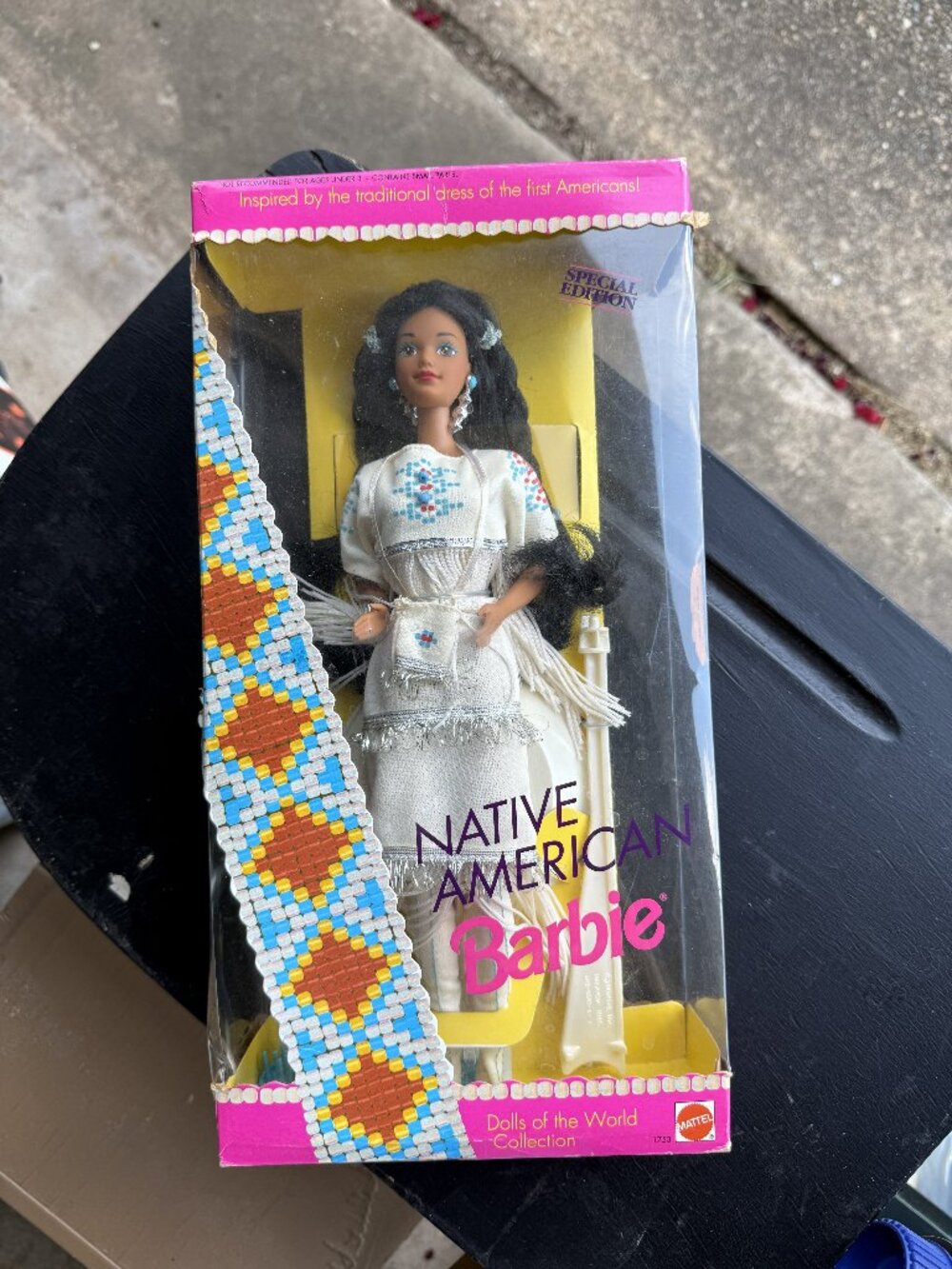 Vintage 1993 Native American Barbie #1753 – Dolls of the World